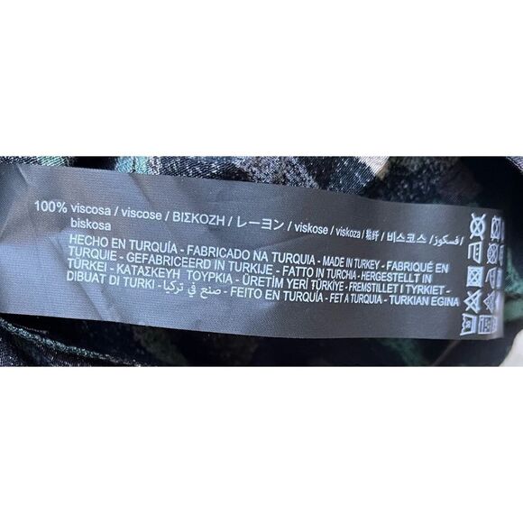 NWT Zara The Gabriela Dress Abstract Printed Long Sleeve Short Mini Dress, Small - Picture 14 of 14